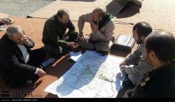 حضور سپاه شهدای آذربایجان غربی در مناطق زلزله زده