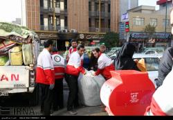 تداوم کمک رسانی به زلزله زده ها در آذربایجان شرقی
