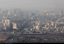 تصاویر هوایی از آلودگی هوای مشهد