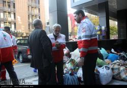 تداوم کمک رسانی به زلزله زده ها در آذربایجان شرقی