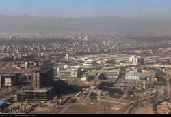 تصاویر هوایی از آلودگی هوای مشهد