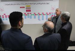 بازدید وزیر دفاع از مرکز رادیوتراپی مهرانه