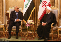 نشست مشترک و کنفرانس مطبوعاتی رئیس جمهوری و نخست وزیر عراق