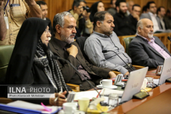 حضور سردار حسین رحیمی فرمانده انتظامی تهران در صحن علنی شورای شهر تهران