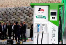 افتتاح نخستین جایگاه شارژ خودروهای برقی