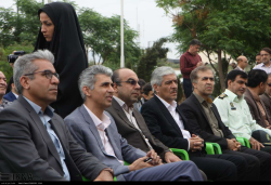 افتتاح بوستان اهدا در شهر سمنان