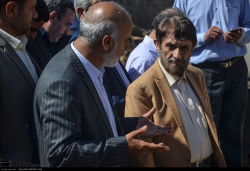 بازدید عضو مجمع تشخیص مصلحت نظام و اعضای کمیته اطلاع رسانی مناطق سیلزده از پلدختر