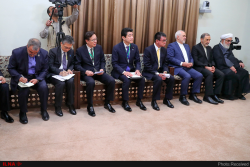 دیدار نخست وزیر ژاپن و هیئت همراه با مقام معظم رهبری