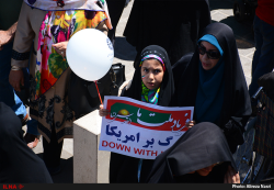 راهپیمایی روز جهانی قدس در قزوین