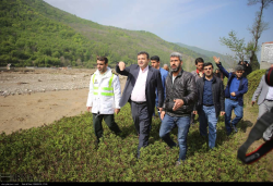 بازدید استاندار از روند بازسازی مناطق سیل زده شهرستان سوادکوه