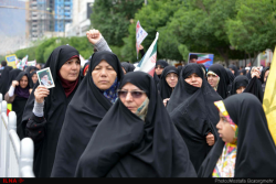 راهپیمایی مردم مشهد در روز جهانی قدس