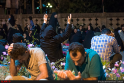 مراسم احیای شب بیست‌ویکم ماه رمضان در ساری