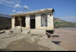خسارات سیل در شهرستان دوره چگنی و بخش شاهیوند