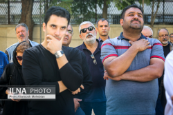 مراسم تشییع پیکر حمید سهیلی مستند ساز پیشکسوت