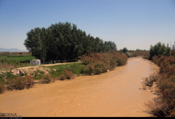 جاری شدن رودخانه های به سوی دریاچه ارومیه