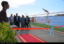 افتتاح زمین چمن مصنوعی در بیرجند