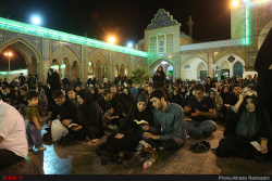 مراسم احیای شب نوزدهم ماه مبارک رمضان در حرم حضرت عبدالعظیم حسنی (ع)