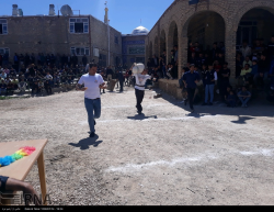 مسابقه قوی ترین مردان  روستای نردین میامی