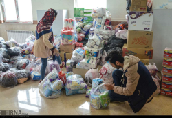 امداد رسانی جمعیت دانشجویی امام علی به سیل زدگان لرستان
