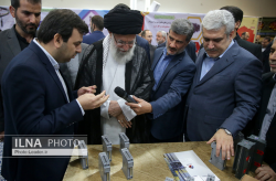 بازدید رهبر انقلاب از نمایشگاه شرکت‌های دانش‌بنیان و فناوری‌های برتر (ایران ساخت)