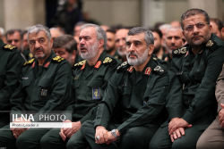 دیدار هزاران نفر از فرماندهان سپاه پاسداران انقلاب اسلامی با رهبر معظم انقلاب
