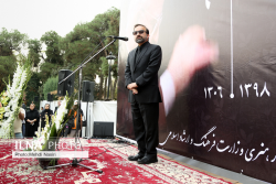 مراسم تشییع پیکر حسین دهلوی موسیقی‌دان فقید کشور