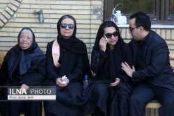 تشییع پیکر زنده‌یاد مجید اوجی تهیه کننده تلویزیون